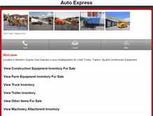 Tablet Screenshot of m.aeiequipment.com